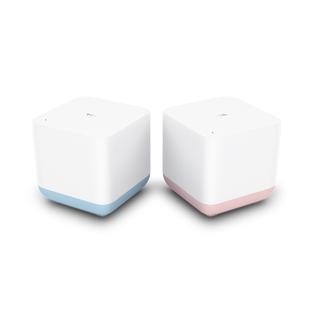 2 pack Router TCL Linkhub WiFi Mesh AC1200 MS1G-2 azul/rosa