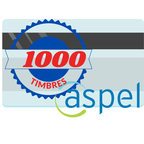 ASPEL TIMBRADO 1000 TIMBRES CDFI  (FACTE/1000)