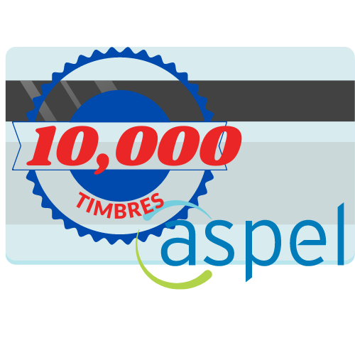ASPEL TIMBRADO 10000 TIMBRES CDFI  (FACTE/10000)