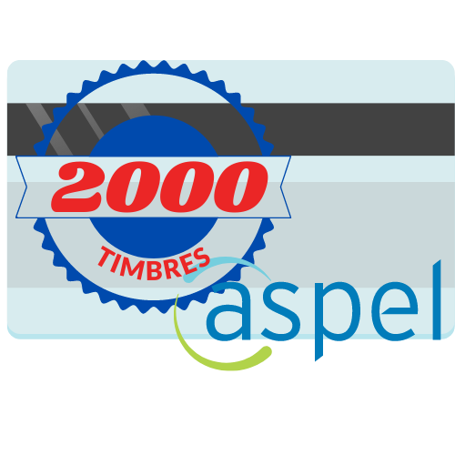 ASPEL TIMBRADO 20000 TIMBRES CDFI  (FACTE/20000)