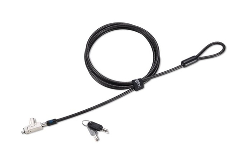 [K60500WW] Kensington Slim N17 2.0 cable antirrobo Plata 1,8 m