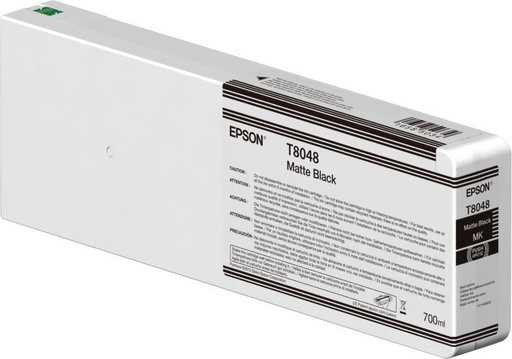 [T804800] Epson UltraChrome HD Negro Mate 700ml(T804800)