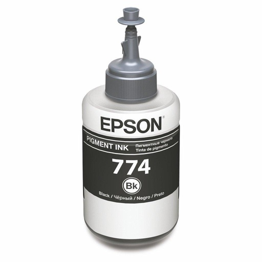 [T774120-AL] Botella de tinta Epson Negro Original Alta Calidad y Rendimiento/ T774120-AL