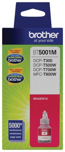 [BT5001M] Tanque de Tinta Brother BT5001M Magenta, 5000 Páginas