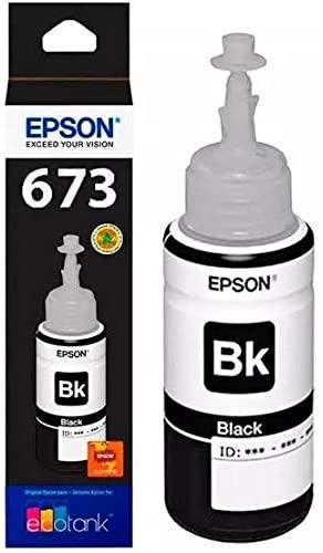 Botella De Tinta Original Epson Negra para L800, T673120-AL