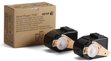 TONER NEGRO P/PHASER 7100 10,000 PAGINAS PAQUETE DUAL 
