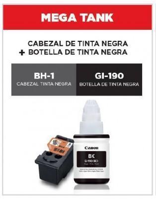 Cabezal Canon De Tinta Negra + Botella De Tina/0692c004aa(0692C004AA)