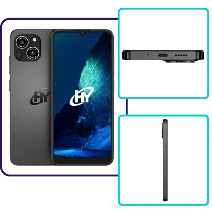 Hyundai HYLine Pro X 256GB 8GB RAM 6.51''5000mAh Color Negro