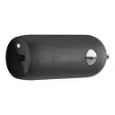 Cargador para Auto Belkin USB-C de 18 W, Carga Rapida / CCA003BTBK