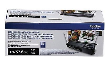 Tóner Brother TN-336BK Negro, 4000 Páginas(TN336BK)