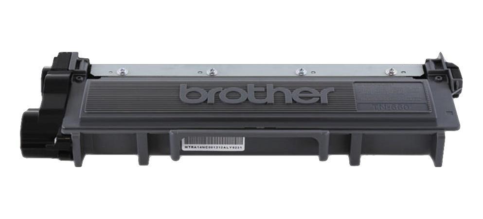 Tóner Brother TN-660 Color Negro, 2600 Páginas(TN660)