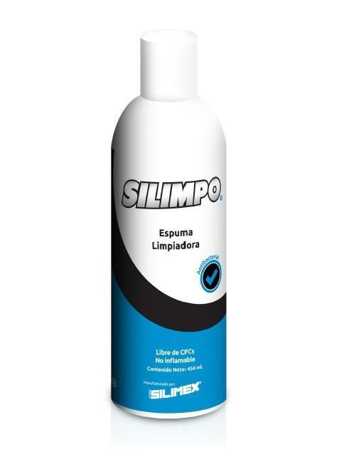 Silimex Silimpo Espuma Limpiadora para Exteriores de PC, 454ml(SILIMPO)