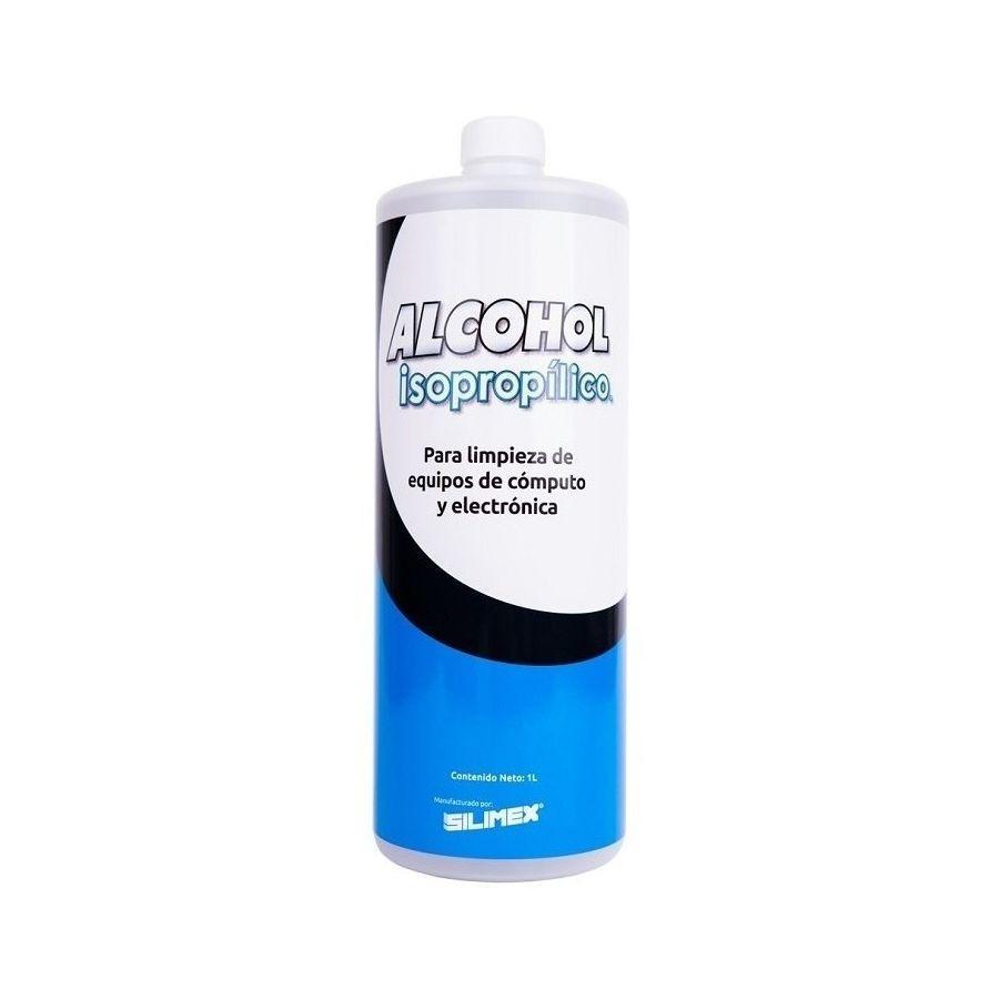 Silimex Alcohol Isopropílico, 1 L, Limpieza de Equipo de Cómputo/ALCOHOL ISO 1
