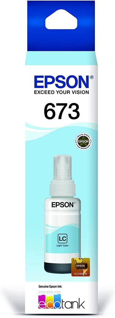 [T673520-AL] Botella De Tinta Original Epson L800 Cyan Ligth T673520-AL