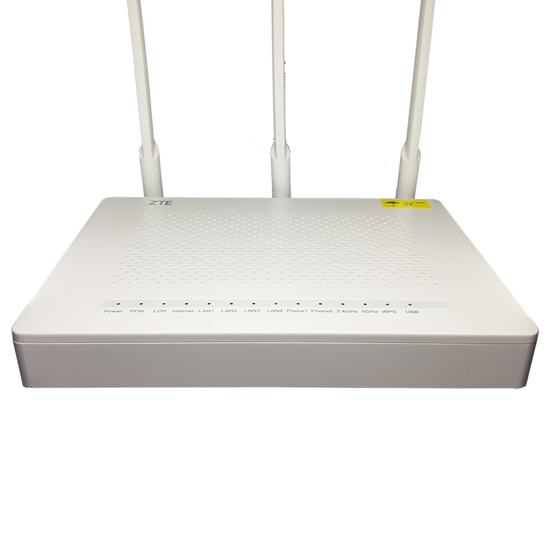 [F670] Router ZTE F670 - V9 5GHz - 12Gbps - 2.4GHz 2x2 Blanco