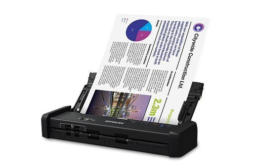 [B11B243201] Scanner Epson DS-320, 600 x 600 DPI, Escáner Color, Escaneado Dúplex, USB 3.0, Negro(B11B243201)