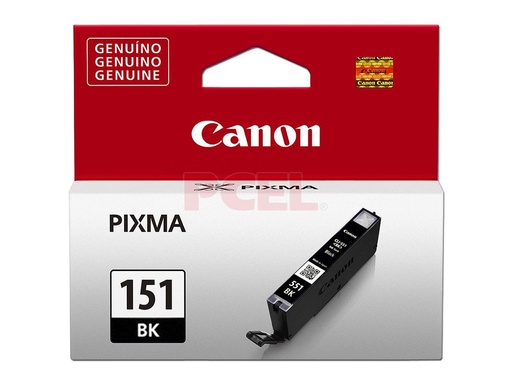 [6528B001AA] Cartucho de Tinta Canon color Negro Modelo151 BK/6528B001AA