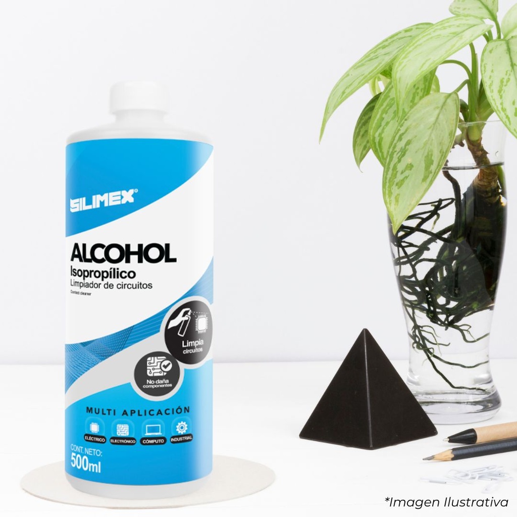 [ALCOHOL ISO] ALCOHOL ISOPROPILICO DE 500 ML  