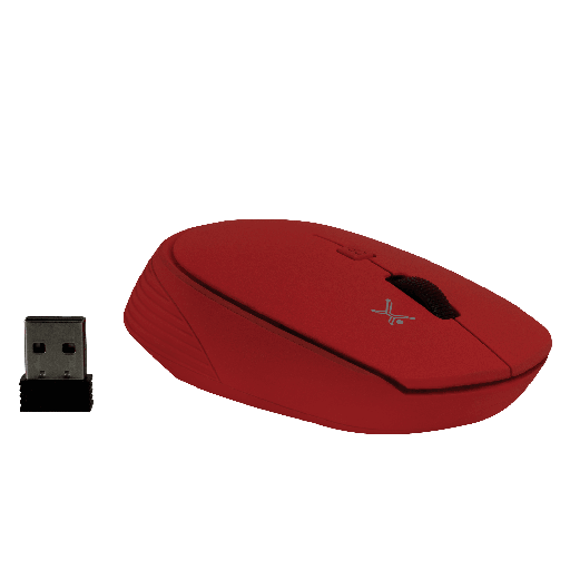 [PC-045045] Mouse Inalambrico Perfect Choice, Rojo Mate /PC-045045