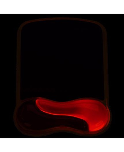 [P5116] Mousepad Kensington con Descasa Muñecas de Gel, Negro/Rojo(P5116)