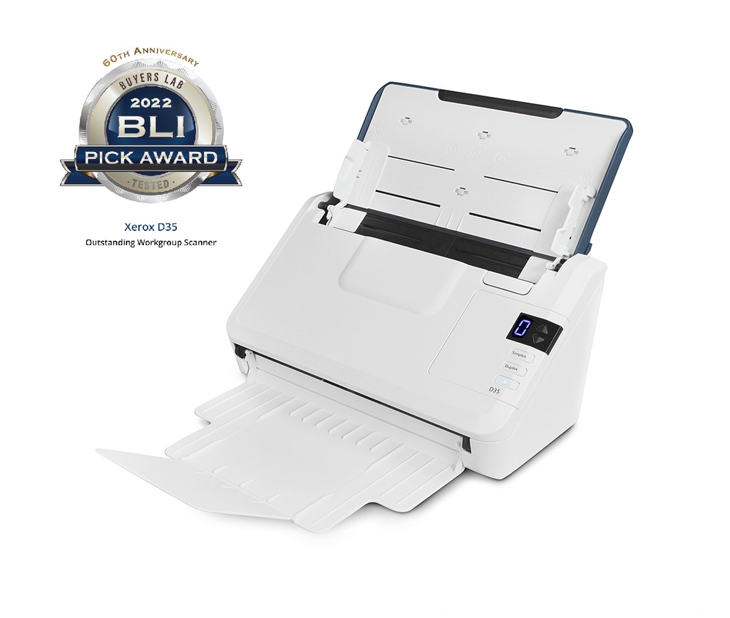 [D35] Escáner Xerox Blanco y Negro D35