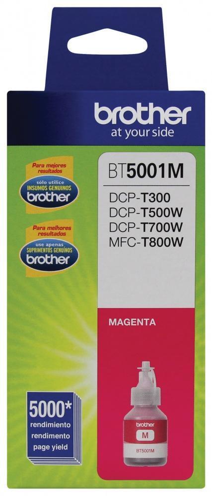 [BT5001M] Botella de Tinta Brother BT5001M Magenta, 5000 Páginas